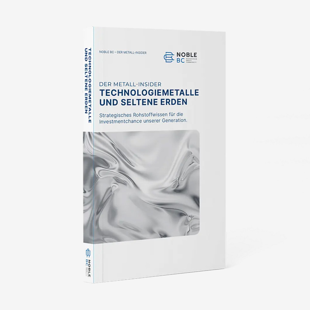 Mockup des Metall Insider Buches.